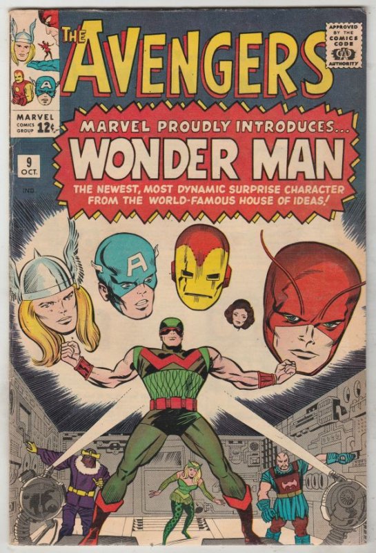 Avengers, The #9 (Oct-64) VF+ High-Grade Avengers