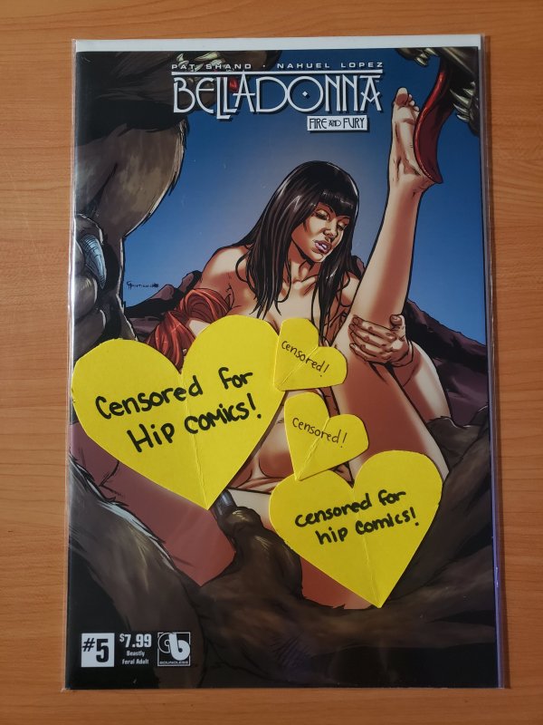 Belladonna Fire and Fury #5 Beastly Feral Adult Variant Cover