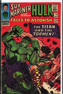 Tales to Astonish #79 (1966) Hulk