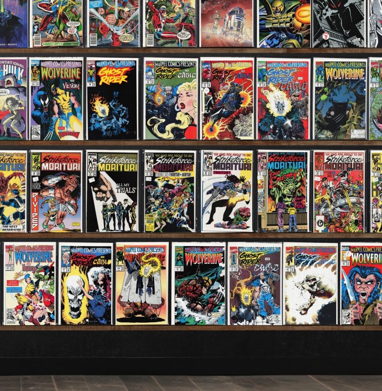 Huge Lot 140+ Comics with Marvel Comics Presents, Strikeforce: Morituri & More!