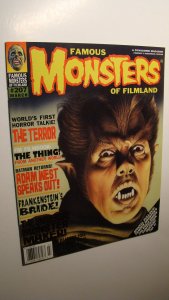 FAMOUS MONSTERS 207 *HIGH GRADE* LUGOSI KARLOFF MUMMY FRANKENSTEIN THE THING