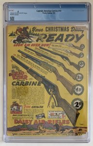 (1942) Captain America Comics #10 CGC Conserved 0.5 Golden Age Classic!