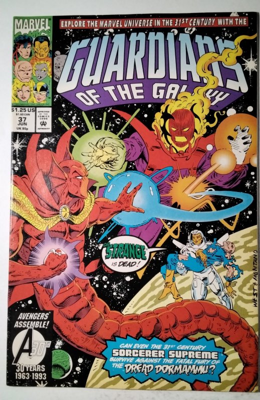 Guardians of the Galaxy #37 (1993) Marvel Comic Book J757