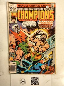 The Champions #12 FN Marvel Comic Book 19 TJ75