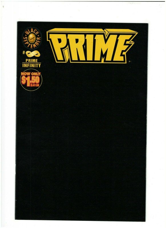 Prime Infinity NM- 9.2 Newsstand Ultraverse Comics 1995 Spider-man & Hulk app.