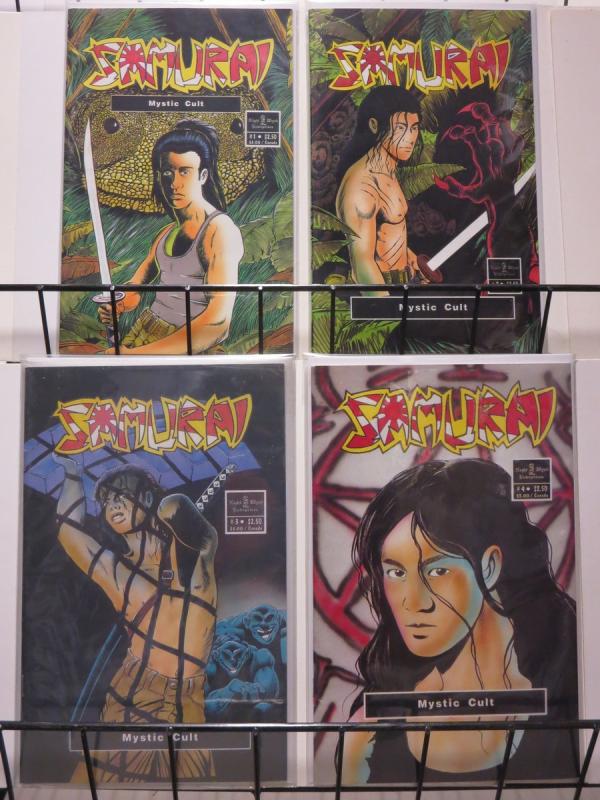 SAMURAI MYSTIC CULT (1992 NW) 1-4 Barry Blair COMPLETE!