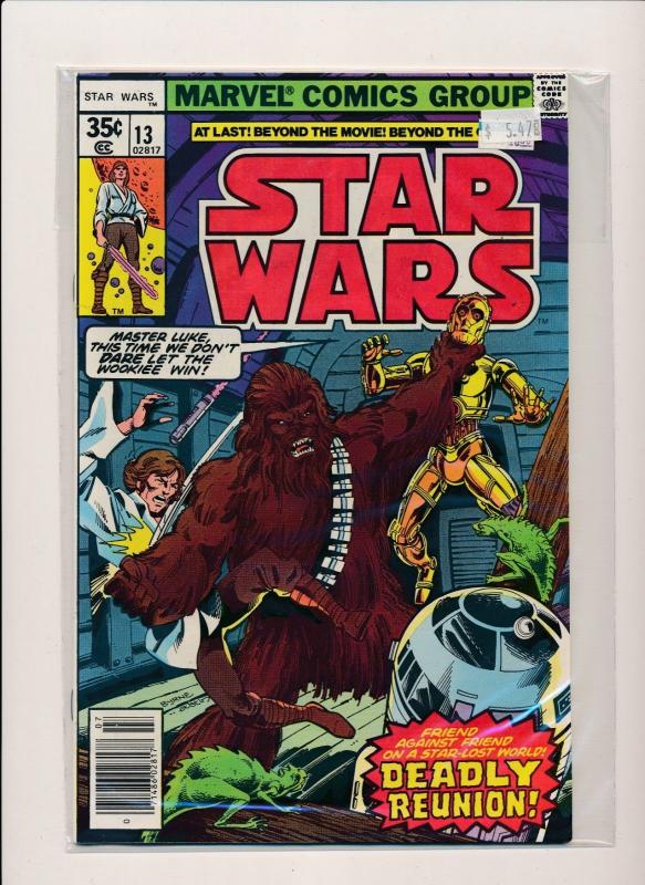 Marvel Comics STAR WARS Jan #12 Doomworld & #13 Deadly Reunion  F/VF(PF305) 