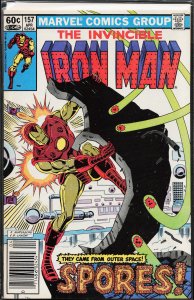 Iron Man #157 Newsstand Edition (1982) Iron Man