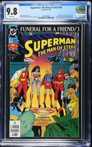 Superman: The Man of Steel #20 (2/93) Graded CGC 9.8