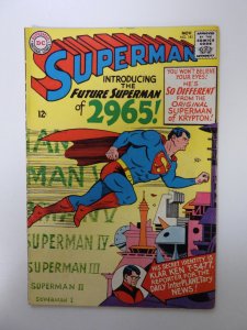 Superman #181 (1965) VG/FN condition