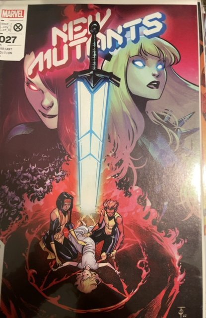 New Mutants #27 To Cover (2022) New Mutants 