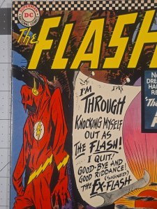 Flash #159 (1966) Flash's Final Fling—Infantino Cover Hanging Costume DC Comics