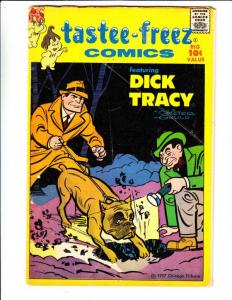 Dick Tracy Tasty Freez Comics Giveaway #6 (Jan-57) VG+ Affordable-Grade Dick ...