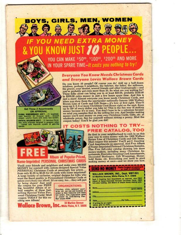 (Uncanny) X-Men # 48 FN Marvel Comic Book Sentinels Iceman Beast Cyclops CR54B