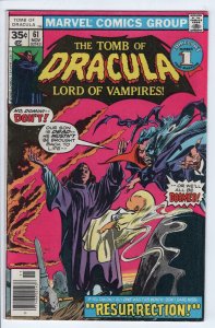 TOMB OF DRACULA #61 - 5.5, WP
