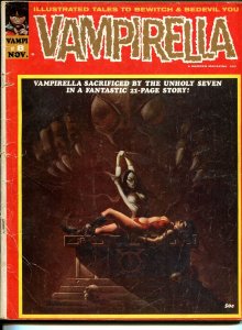 Vampirella #8 1970-Warren-bondage cover-Tom Sutton art-G+