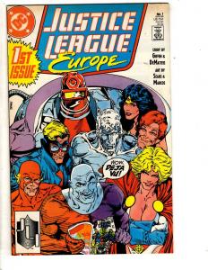 10 Justice League Comics International 21 24 25 15 3 America 27 32 Europe + J313