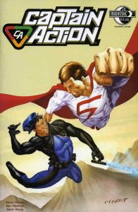 Captain Action Comics #3A FN; Moonstone | save on shipping - details inside