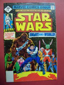 STAR WARS #8A  35 CENT DIAMOND PRICE BOX (GOOD+ 2.5 OR BETTER) 1977 SERIES