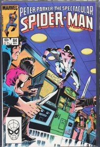 The Spectacular Spider-Man #84 (1983) Spider-Man