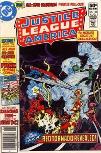 Justice League of America #193 (Newsstand) VF ; DC | 1st Appearance All-Star Squ