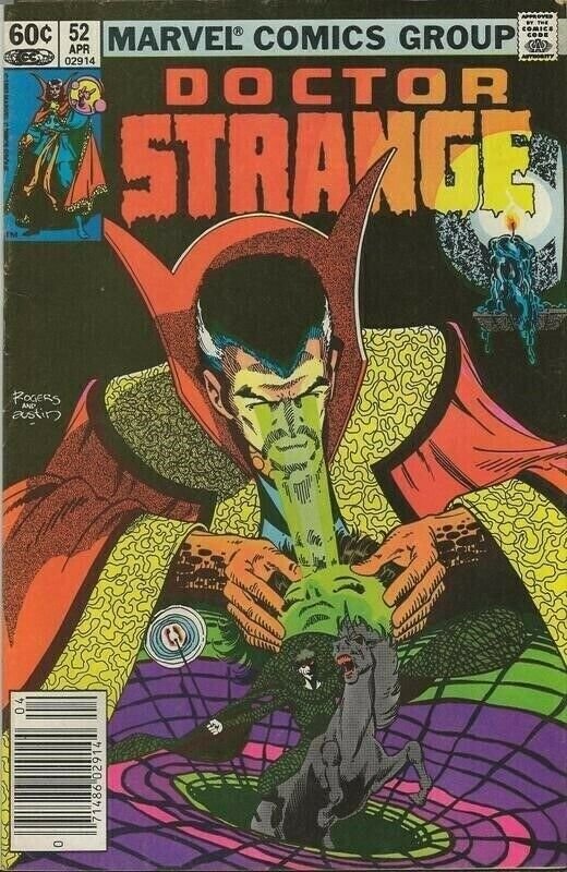 Doctor Strange #52 ORIGINAL Vintage 1982 Marvel Comics Newsstand