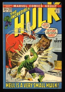 Incredible Hulk #154 FN- 5.5