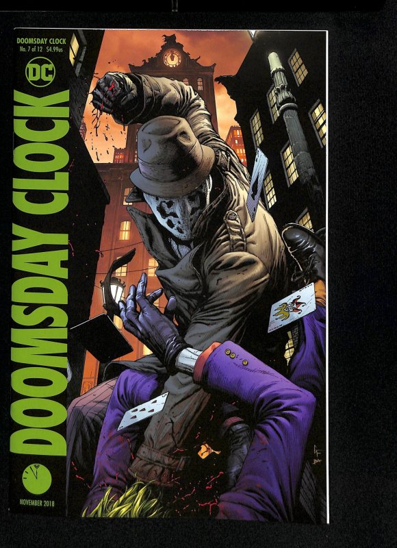 Doomsday Clock (2018) #7 Rorschach Variant