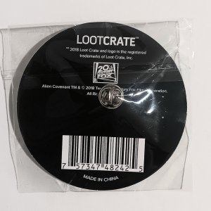 INVADERS LOOTPIN | ALIEN COVENANT | TWENTIETH CENTURY FOX | LOOTCRATE 2018 | NIB