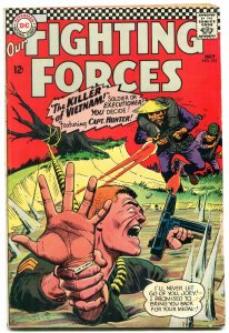 OUR FIGHTING FORCES #101-JOE KUBERT ART-DC WAR VG+