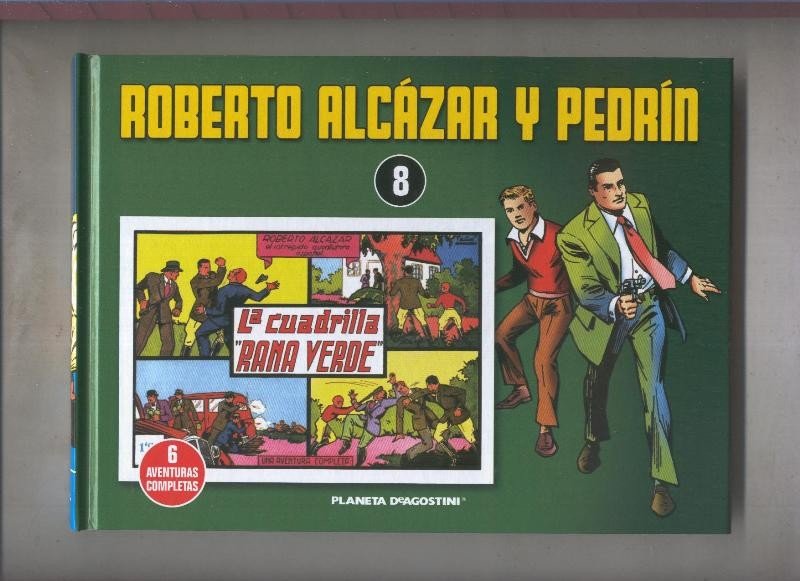 Roberto Alcazar y Pedrin volumen 08: La cuadrina Rana Verde