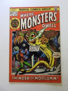 Where Monsters Dwell #18 (1972) FN- condition