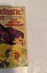 Fantastic Four #21 (1963) The Hate Monger w Sgt Fury see description