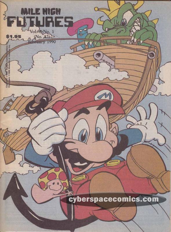 Mile High Futures vol. 8 #1 VF- super mario brothers - nintendo  king koopa 1990