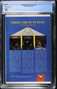 Amazing Spider-Man #322 CGC 9.8 Todd McFarlane Cover NEW CASE