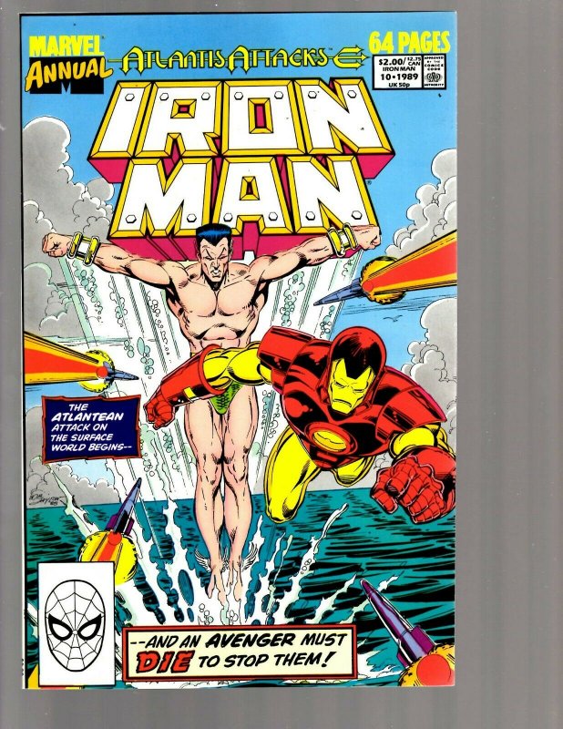 14 Iron Man Comics '81 '82 '83 '86 '87 '89 '90 '91 '92 '93 '94 '99 '00 '01 GK35