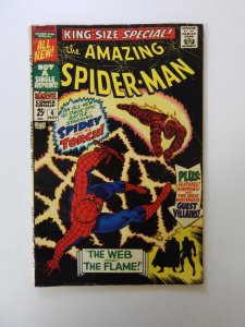 The Amazing Spider-Man Annual #4  (1967) VG condition