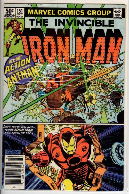 Iron Man #151 (1981) 7.0 FN/VF