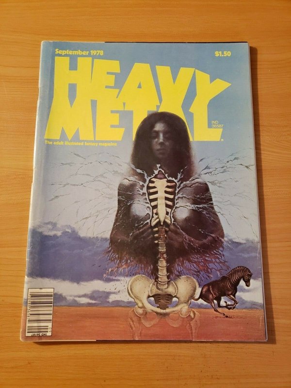 Heavy Metal Vol. 2 #5 ~ FINE VERY FINE VF ~ September 1978 illustrated Magazine