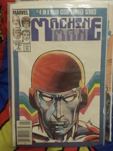 Machine Man #4 in a Four - issue limited series NM