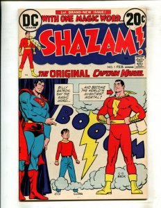 SHAZAM #1 (8.0) IN THE BEGINING!! 1973