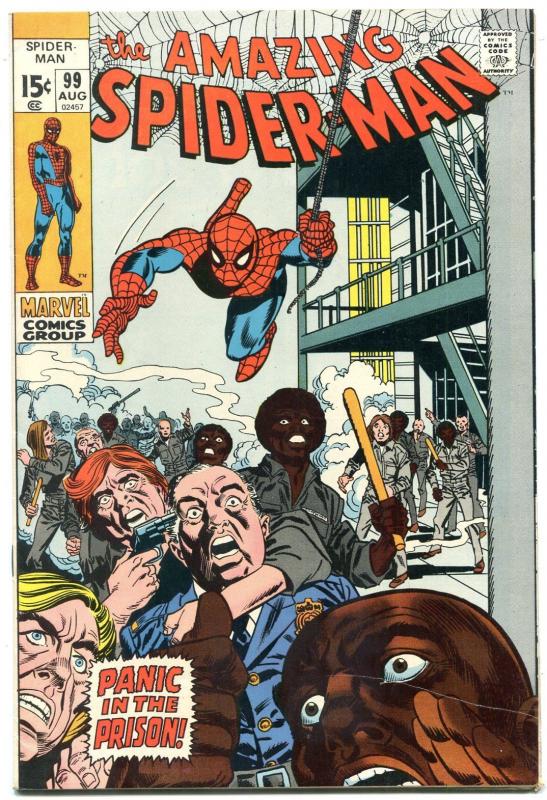 AMAZING SPIDER-MAN #99 1971-GIL KANE-MARVEL FN-