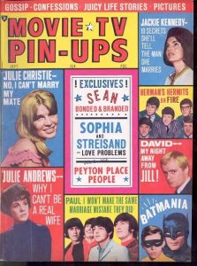 MAG: MOVIE TV PIN-UPS 1966-#1-BATMAN/JULIE ANDREWS/JACKIE O FN