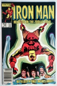 Iron Man #185 MARK JEWELERS VARIANT