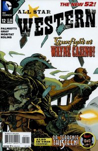 All Star Western (3rd Series) #12 VF ; DC | New 52 Jonah Hex Dr. Thirteen