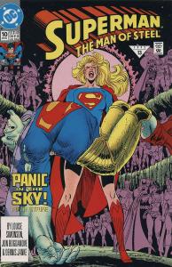 Superman: The Man of Steel #10 VF ; DC | Panic in the Sky 5 Crisis 7 Tribute