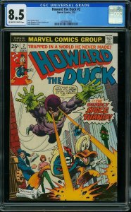 Howard the Duck #2 (1976) CGC 8.5 VF+