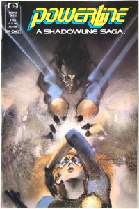 POWERLINE - A SHADOWLINE SAGA Comic Issue 2 — 1988 Epic/Marvel Comics F-VF Cond