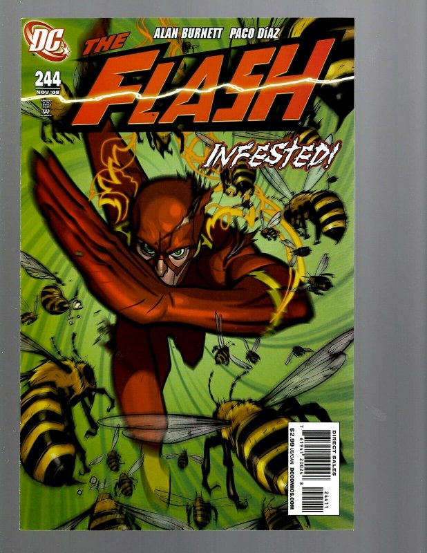 10 DC Comics The Flash # 238 239 240 241 242 243 244 245 246 247 J439