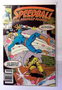 Speedball #2 (1988) Marvel Comics Newsstand 1st Print Comic Book